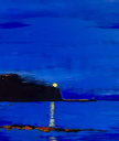 Gemälde - Titel: Faro Agropoli / Acryl on canvas / gerahmt 60x80 / UNIKAT KalmanfiArt - Galerie Cilento