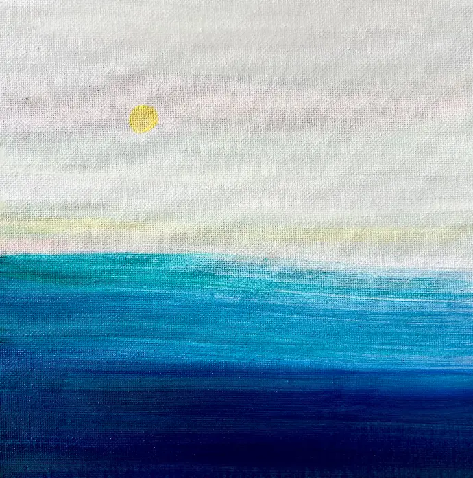 Edition: Colori nel Cilento - 2/25 - 20x20 cm - Acrylic on canvas  - Unikat