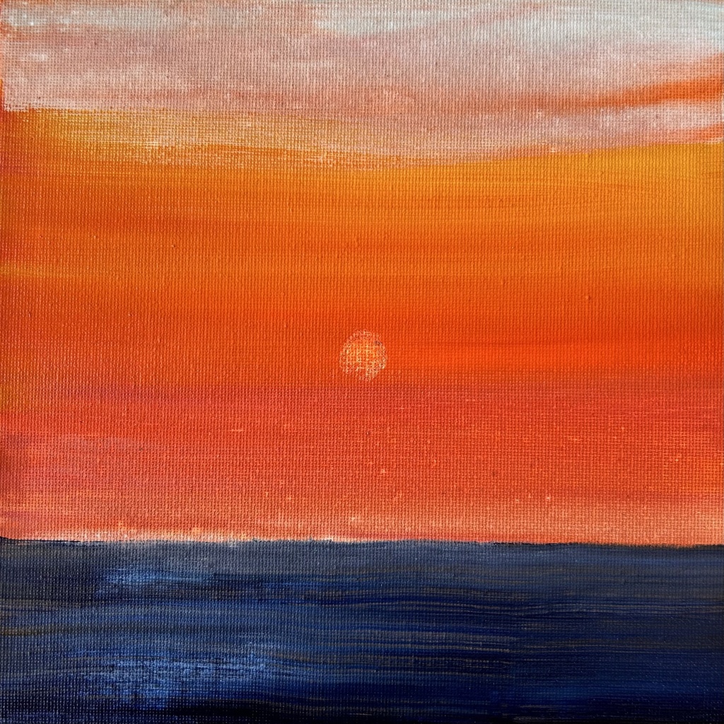 Edition: Colori nel Cilento- 4/25 - 20x20 cm - Acrylic on canvas - Unikat