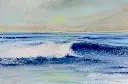 mare - Pastel on paper - 30x21 framed HALBE - UNIKAT Sonja Kalmanfi, Galerie Cilento