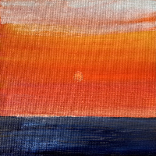 Edition: Colori nel Cilento- 4/25 - 20x20 cm - Acrylic on canvas - Unikat