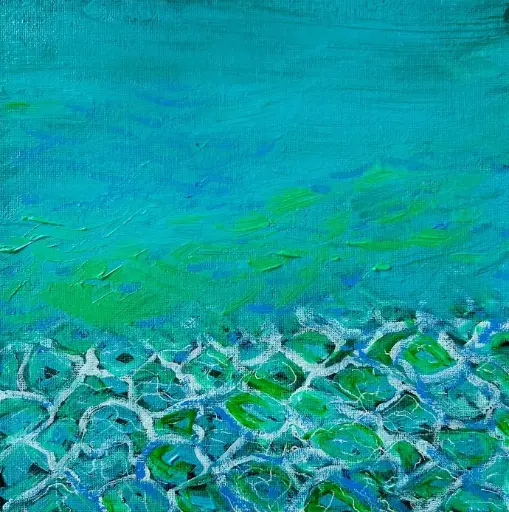 Edition: Colori nel Cilento- 9/25 - 20x20 cm - Acrylic on canvas - Unikat